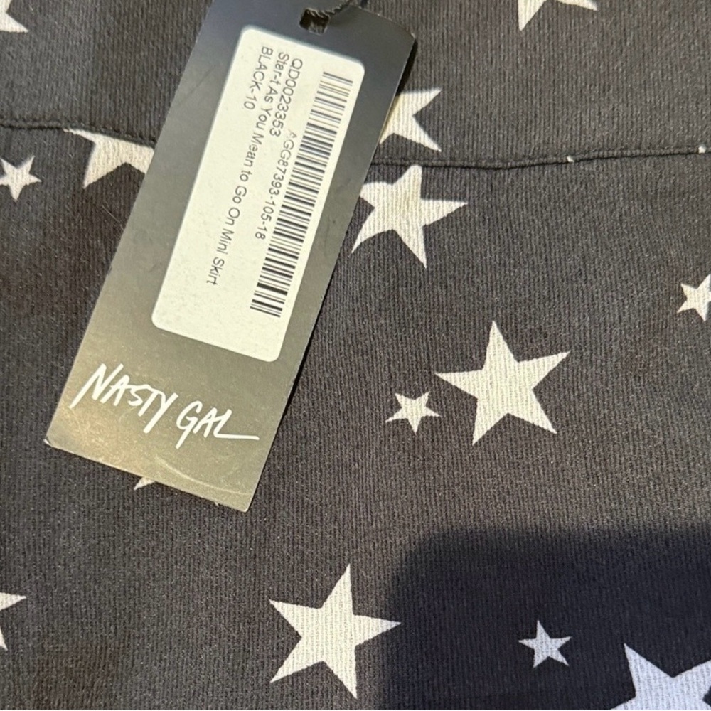 Nasty Gal Midnight Starry Skirt
